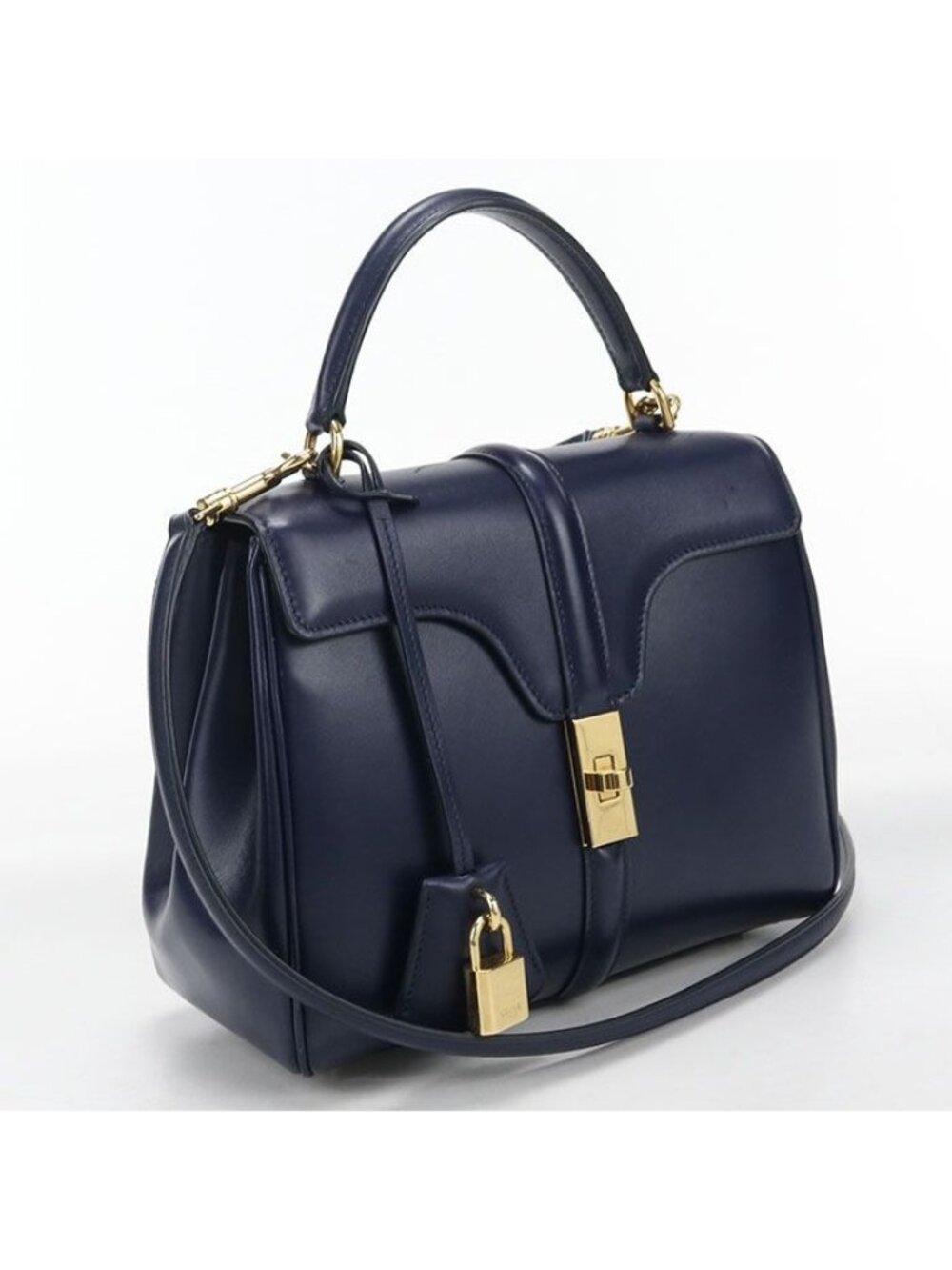 Celine 2-Way Small Bag 16 Handbag Calfskin